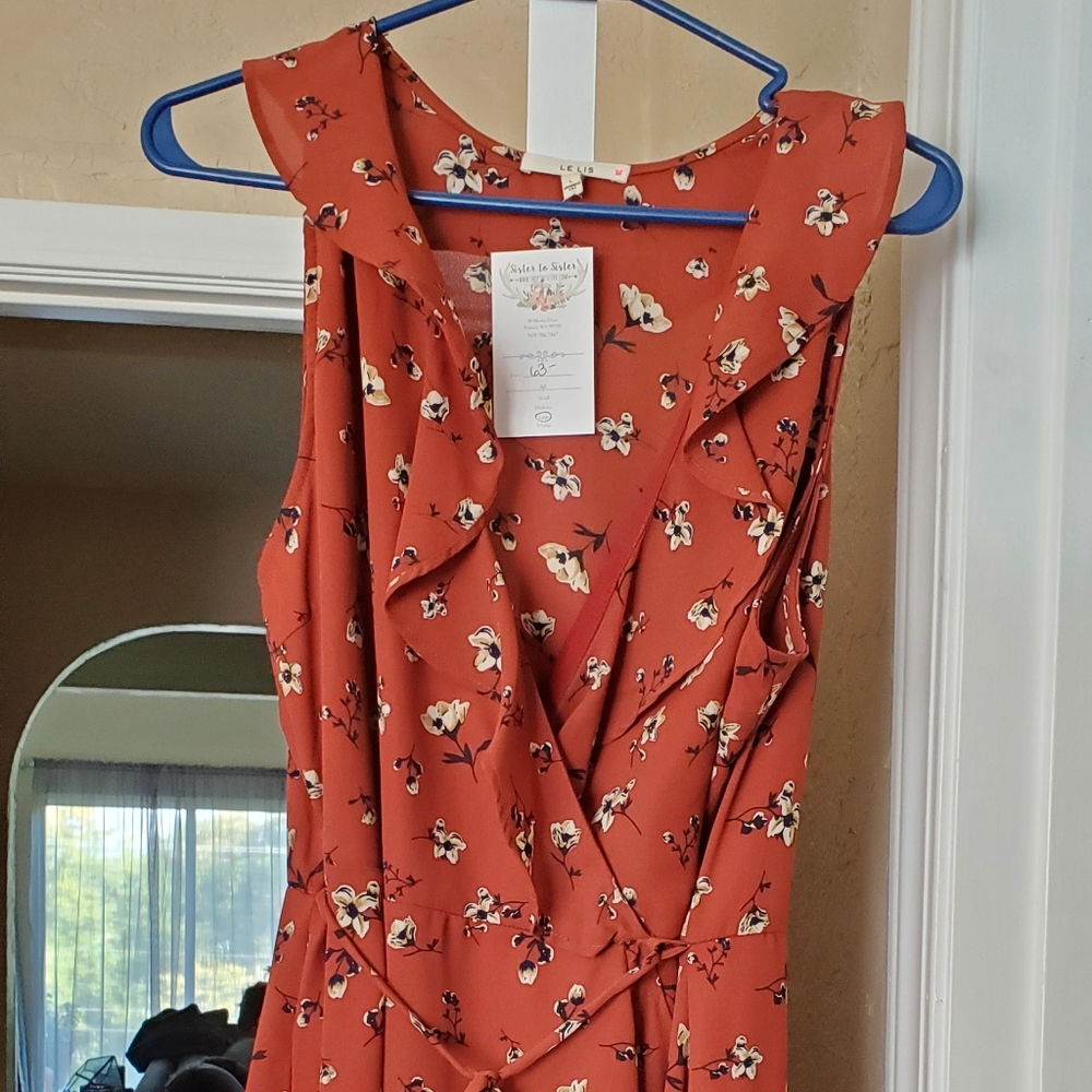 Brand new with tags Le Lis wrap dress